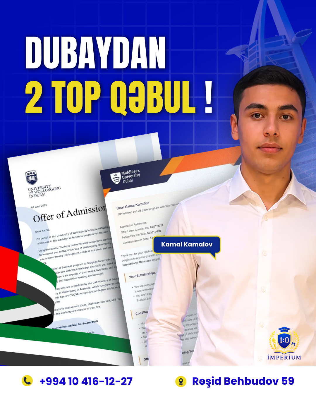 Kamal Kamalov — Middlesex Universty Dubai